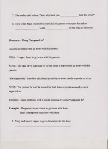 Bible English Lessons6